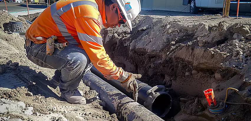 Professional Underground Pipe Repair Services in Newton, MA.